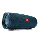 【中古】JBL CHARGE4 Bluetoothスピーカー IPX7防水/USB Type-C充電/パッシブラジエーター搭載 ブルー JBLCHARGE4BL...