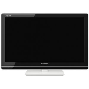 【中古】SHARP AQUOS 液晶テレビ24型 ホワイト系 LC-24K5W