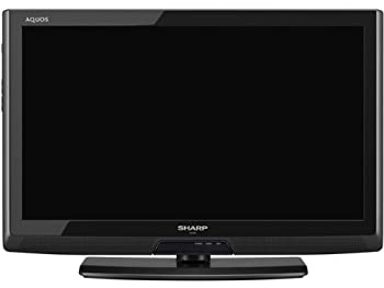 【中古】SHARP LEDAQUOS 26型 地上・BS・110度CSデジタルハイビジョン液晶テレビ LC-26V5-B ブラック系