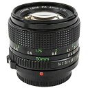 【中古】Canon MFレンズ NewFD 50mm F1.4