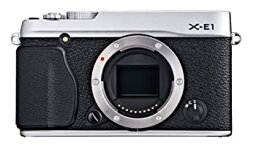 【中古】FUJIFILM ミラーレス一眼レフカメラ X-E1 ボディ 1630万画素 シルバー FX-X-E1S