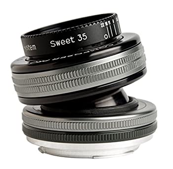 【中古】Lensbaby ティルトレンズ Composer Pro II with Sweet 35 キヤノンEF用 フルサイズ対応 35mm F2.5 レンズベビー光学系交換システム対応