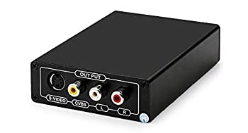 【中古】HDMI DVI - コンポジット RCA Sビデオコンバーター HDMIオーディオエクストラクター付き