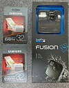 【中古】【国内品】 GoPro Fusion 360° カメラ MicroSDカード x 2枚 フルセット + GoPro公式限定ステッカー付属 CHDHZ-1...
