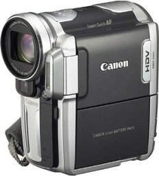 【中古】Canon ハイビジョンデジタルビデオカメラ iVIS (アイビス) HV10 グラナイトブラック IVISHV10(B)