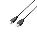 【中古】エレコム RoHS指令準拠&環境配慮パッケージ エコUSB延長ケーブル USB2.0 Aオス-Aメスタイプ 0.5m ブラック U2C-JE05BK