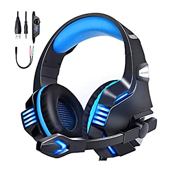 【中古】【令和 モデル】 ゲーミングヘッドセット ps4 ヘッドセット 有線 ps5 LED マイク付き switch FPS PC ヘッドホン マイク ノイズキャンセリング へ