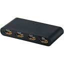 【中古】エレコム HDMI切替器 3入力1出力 ブラック