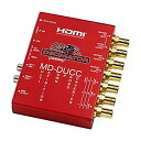 【中古】【未使用】デシメータ MD-DUCC マルチデフィニトン ダウンアップ クロス コンバーター SDI - SDI、HDMI、アナログビデオ 2X AES...