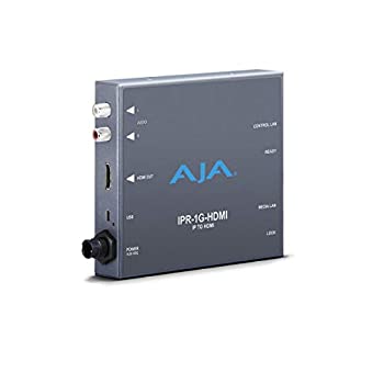 【中古】【未使用】AJA IPR-1G-HDMI JPEG 2000 IPビデオとオーディオからHDMIへのコンバーター