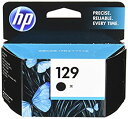 【中古】【未使用】HP129 インクカートリッジ 黒
