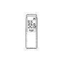 【中古】【未使用】シャープ 液晶テレビ用リモコン RRMCG1335CESA(0106380037)(2)