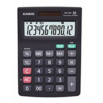 【中古】【未使用】カシオ計算機 電卓 MK-12BK-N 【中古】【未使用】カシオ計算機 電卓 MK-12BK-N