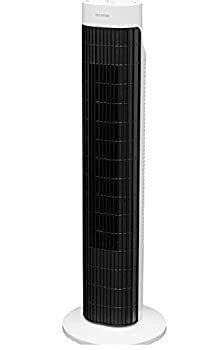 【中古】【未使用】アイリスオーヤマ 扇風機 タワーファン スリム 左右自動首振り パワフル送風 風量3..