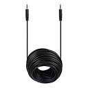 【中古】【未使用】3.5mm ステレオミニプラグ 銅オス-オスシールドオーディオケーブル 変換 スマホ タブレット TV 等に対応 スピーカーヘッドセット用 ス...