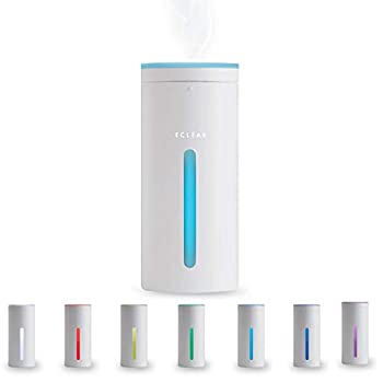 【中古】【未使用】【2019年モデル】 エレコム 加湿器 超音波式 USB給電 50ml/hの大噴霧量 車載 ドリン..