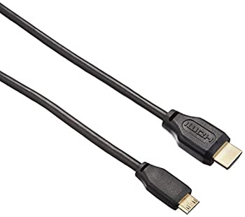 【中古】【未使用】オーム電機 HDMIハイスピードイーサネット対応 1.4ミニケーブル2Mクロ 05-0287 VIS-C20M-K