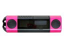【中古】【未使用】パイオニア STEEZ AUDIOシリーズ ポータブルスピーカー ピンク STZ-D10S-P