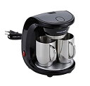 【中古】【未使用】HOME SWAN コーヒーメーカー 2カップ ステンレスマグ