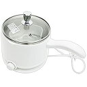【中古】【未使用】マルチ電気クッキングケトル 保温機能付き ホワイト MS-D08