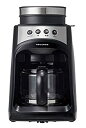 【中古】【未使用】レコルト グラインドアンドドリップコーヒーメーカー フィーカ ブラック / RGD-1 recolte Grind ＆ Drip Coffee Maker FIKA