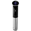 【中古】【未使用】アイリスオーヤマ 低温調理器 真空調理器 スロークッカー IPX7防水 低温調理器具 防水機能搭載 レシピブック付き ブラック LTC-01|詳細画像