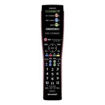 【中古】【未使用】シャープ 液晶テレビ用リモコン RRMCGA713WJSA(0126380034)