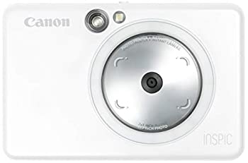 【中古】【未使用】Canon インスタントカメラ スマホプリンター iNSPiC ZV-123-PW パールホワイト