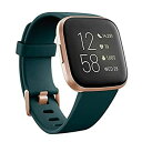 yÁzygpzFitbit Versa 2 Alexa X}[gEHb` Emerald/Copper Rose L/S TCY [{i] FB507RGPE