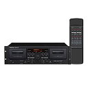 【中古】【未使用】TASCAM 202MKVII ダブルカセットデッキ