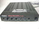 【中古】Roland 2チャンネル・パワーアンプ SRA-50(T)【メーカー名】Roland(ローランド)【メーカー型番】SRA-50(T)【ブランド名】Roland(ローランド)【商品説明】Roland 2チャンネル・パワーアンプ SRA-50(T)映像商品などにimportと記載のある商品に関してはご使用中の機種では使用できないこともございますので予めご確認の上お買い求めください。 付属品については商品タイトルに記載がない場合がありますので、ご不明な場合はメッセージにてお問い合わせください。 画像はイメージ写真ですので画像の通りではないこともございます。また、中古品の場合、中古という特性上、使用に影響の無い程度の使用感、経年劣化、キズや汚れがある場合がございますのでご了承の上お買い求めくださいませ。ビデオデッキ、各プレーヤーなどリモコンなど付属してない場合もございます。 中古品は商品名に『初回』『限定』『○○付き』等の記載があっても付属品、特典、ダウンロードコードなどは無い場合もございます。 中古品の場合、基本的に説明書・外箱・ドライバーインストール用のCD-ROMはついておりません。 当店では初期不良に限り、商品到着から7日間は返品を受付けております。 ご注文からお届けまで ご注文⇒ご注文は24時間受け付けております。 注文確認⇒当店より注文確認メールを送信いたします。 入金確認⇒決済の承認が完了した翌日より、お届けまで3営業日〜10営業日前後とお考え下さい。 ※在庫切れの場合はご連絡させて頂きます。 出荷⇒配送準備が整い次第、出荷致します。配送業者、追跡番号等の詳細をメール送信致します。 ※離島、北海道、九州、沖縄は遅れる場合がございます。予めご了承下さい。 ※ご注文後、当店より確認のメールをする場合がございます。期日までにご返信が無い場合キャンセルとなりますので予めご了承くださいませ。 ※当店ではお客様とのやりとりを正確に記録する為、電話での対応はしておりません。メッセージにてご連絡くださいませ。