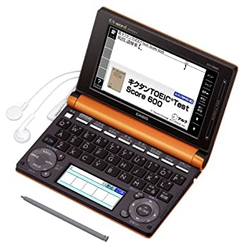 【中古】カシオ計算機 電子辞書 EX-word XD-D8600 (150コンテンツ/ビジネスモデル/オレンジ) XD-D8600RG