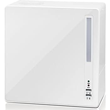 【中古】山善(YAMAZEN) 4.0L スチーム式加湿器(木造6畳まで/プレハブ9畳まで) アロマポット付 ホワイト..