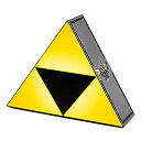 【中古】Paladone - Lampe The Legend of Zelda - Lampe Triforce 20 cm - 5055964702274(2)