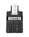 【中古】カシオ プリンター電卓 デスクタイプ 12桁 HR-170RC-BK