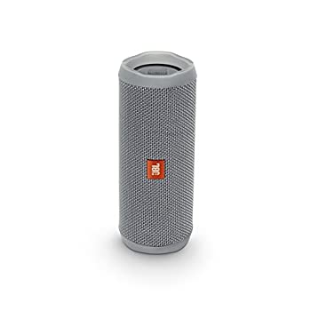 【中古】JBL FLIP4 Bluetoothスピーカー IPX7防水/パッシブラジエーター搭載/ポータブル グレー JBLFLIP4GRY 【国内品】