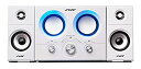 【中古】FUZE 2.1ch アンプ内蔵 Bluetooth スピーカー DAS219BT ホワイト Bluetooth AUX ダブルウーファー 重低音 ホー...