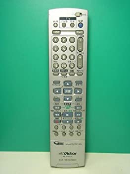 【中古】ビクター DVDレコーダーリモコン RM-SDR018J