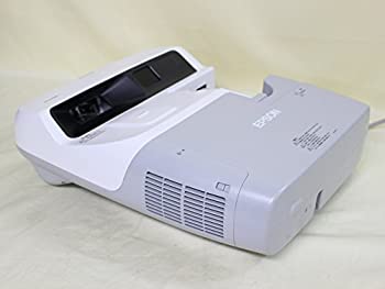 【中古】EPSON Offirio 液晶プロジェクター 壁掛け専用超短焦点モデル 2500lm WX ...