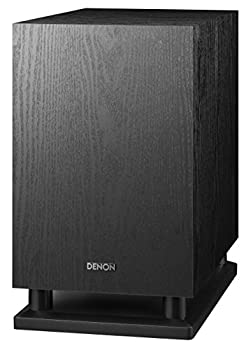 【中古】デノン Denon DSW-37 最大出力100W(PEAK)で迫力の重低音を再生するサブウーハー 17/37 シリーズ共通 ブラック DSW-37K