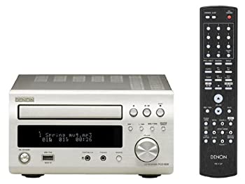 【中古】Denon CDレシーバー iPod対応 プレミアムシルバー RCD-M38-SP