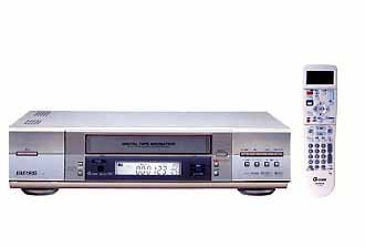 【中古】日立(HITACHI) D-VHSビデオカセットレコーダー でじたるテープナビ DT-DR1 シルバー VHS/S-VHS対応