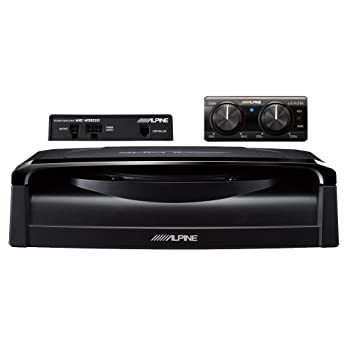 【中古】アルパイン(ALPINE) パワードサブウーファー 20cmシート下設置型 SWE-1200