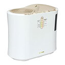 【中古】アイリスオーヤマ 加湿器 強力ハイブリッド式 肌ナビ搭載 ベージュ SPK-750-U