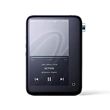 【中古】【輸入品日本仕様】ACTIVOCT10mp3プレーヤー、Bluetoothカスタムイコライザーを備えた高解像度音楽プレーヤーUSBDACDSD256(ブラック)