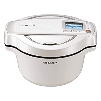 【中古】シャープ ヘルシオ ホットクック 電気調理鍋 無水鍋 1.6L 2~4人用 スマホ連携 ホワイト KN-HW16E-W 【中古】シャープ ヘルシオ ホットクック 電気調理鍋 無水鍋 1.6L 2~4人用 スマホ連携 ホワイト KN-HW16E-W