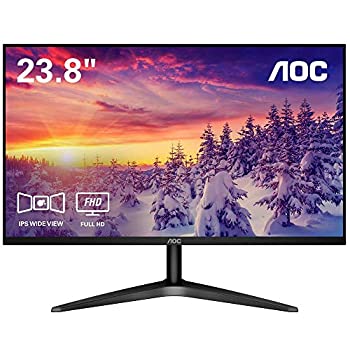 【中古】AOC モニター ディスプレイ 24B1XH/11 (23.8インチ/FHD/IPS/HDMI/フリッカーフリー/ローブルーモード)