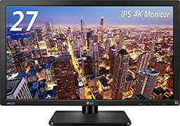 【中古】LG モニター ディスプレイ 27MU67-B 27インチ/4K(3840×2160)/IPS 非光沢/HDMI×2、DisplayPort/高さ調節、ピボット対応