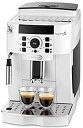 【中古】【エントリーモデル】デロンギ(DeLonghi) 全自動コーヒーメーカー マグニフィカS ミルク泡立て:手動 ホワイト ECAM22112W