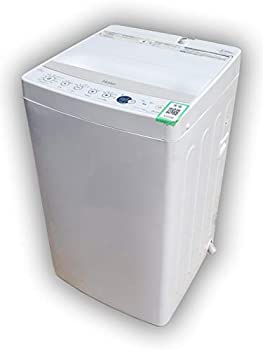【中古】ハイアール 4．5kg全自動洗濯機 エディオンオリジナル ホワイト JW-C45BE-W